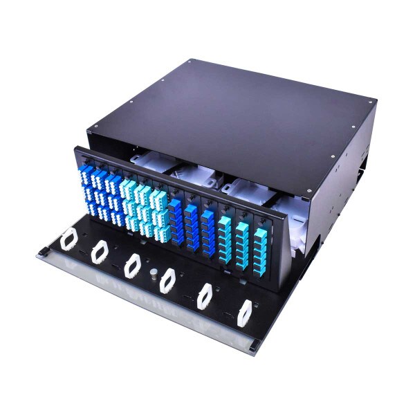 4RU Enclosure, Empty, Holds up to 12 plates, comes w/ Flush Mount Rack Ears